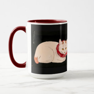 White Cat - Takahashi Shotei Mug
