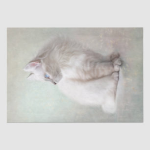 White Cat Tissue Paper