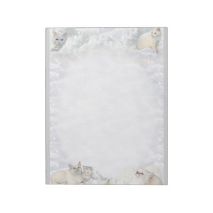 White Cats Notepad