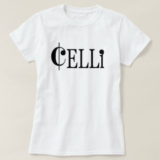 White Celli Basic Woman's Tee