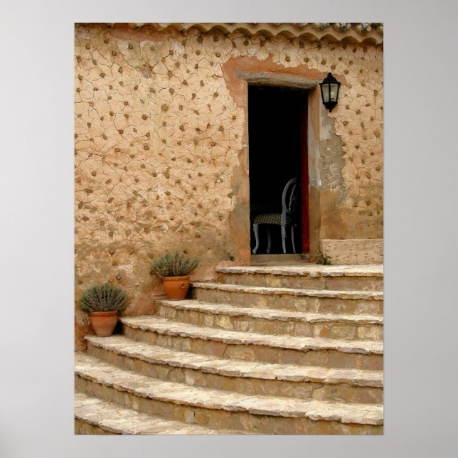 White Chair Poster (Front)