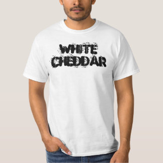 White Cheddar Stencil T-Shirt
