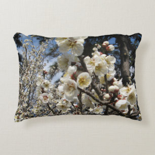 White Cherry Blossom / Sakura / サクラ(桜) Decorative Cushion