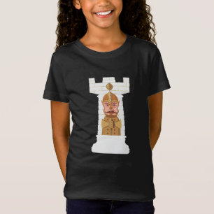 White Chess Rook T-Shirt