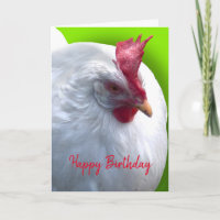 White Chicken Birthday