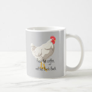 White Chicken Coffee Mug