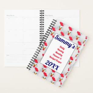White Chickens / Roosters Budget Planner