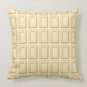 White Chocolate Bar Texture Cushion