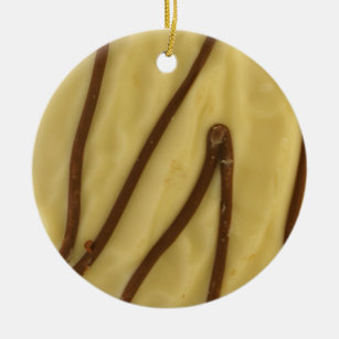 White Chocolate Christmas Tree Decorations Ornaments Zazzle Co Uk