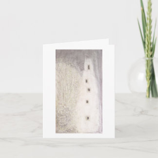 WHITE CHRISTMAS  #1 HOLIDAY CARD