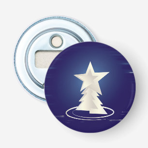 White Christmas Bottle Opener