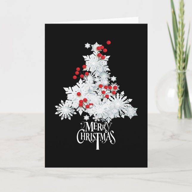  White Christmas  Card (Front)