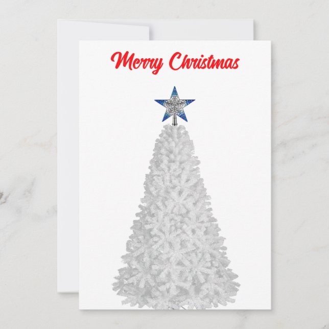 White Christmas Card (Front)