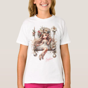 White Christmas Fairy T-Shirt