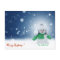 White Christmas Funny Snowman Xmas Holiday Card