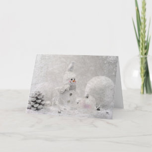 White Christmas Holiday Card