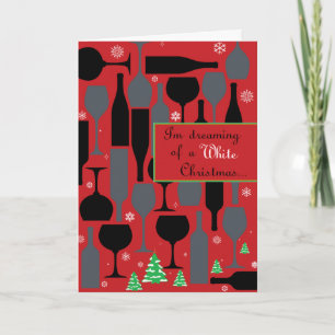 White Christmas Holiday Card