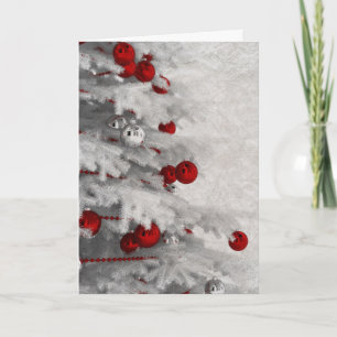 White Christmas Holiday Card
