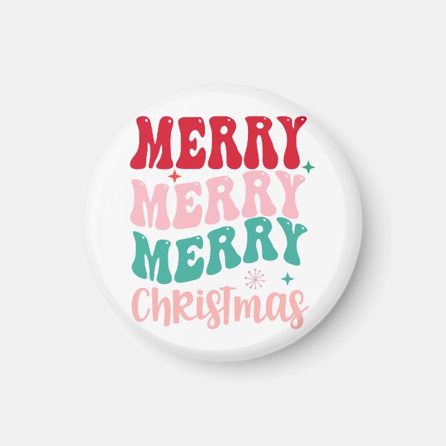 White Christmas  Magnet (Front)