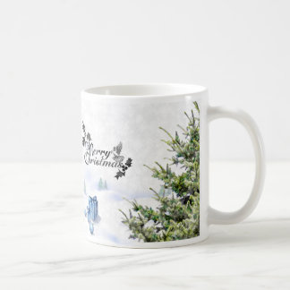 White Christmas Mug