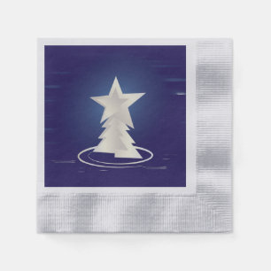 White Christmas Napkin