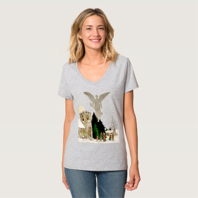 White Christmas T-Shirt (Front Full)