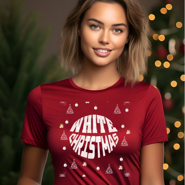 White Christmas  T-Shirt (Creator Uploaded)