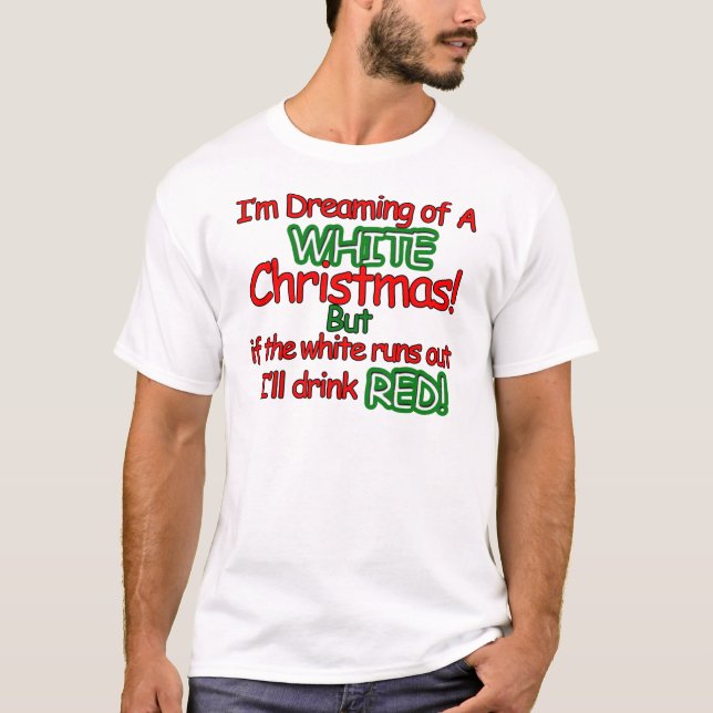 White Christmas T-Shirt (Front)