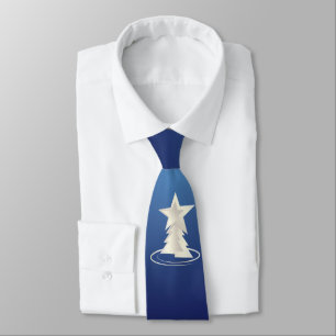 White Christmas Tie