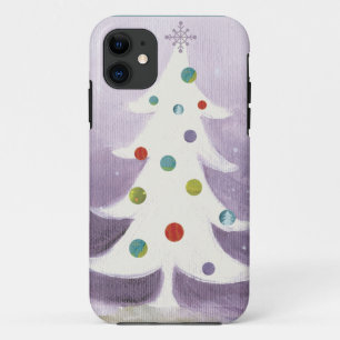 White Christmas Tree iPhone 11 Case