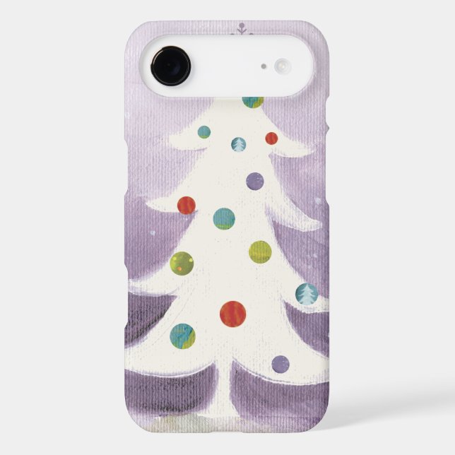 White Christmas Tree Case-Mate iPhone Case (Back)