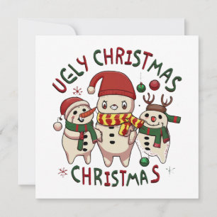 white Christmas ;UGLY CHRISTMAS
