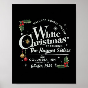 white christmas wallace and davis haynes sister poster