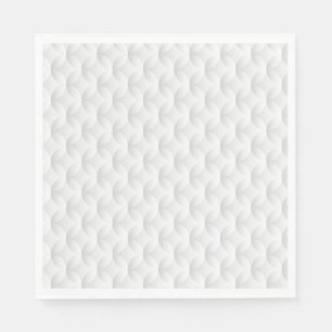 White circle embossed napkin