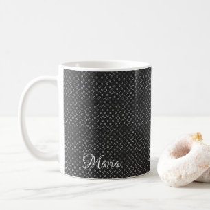 White Circles Mug