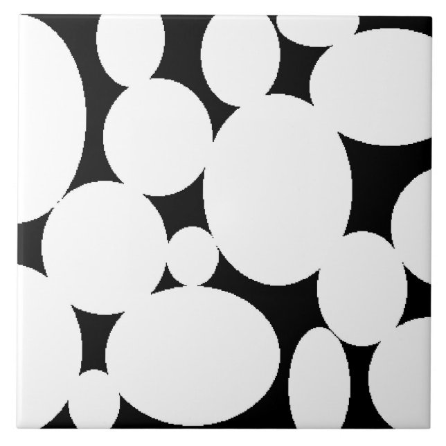 WHITE CIRCLES TILE (Front)