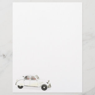 White Citroen 2CV