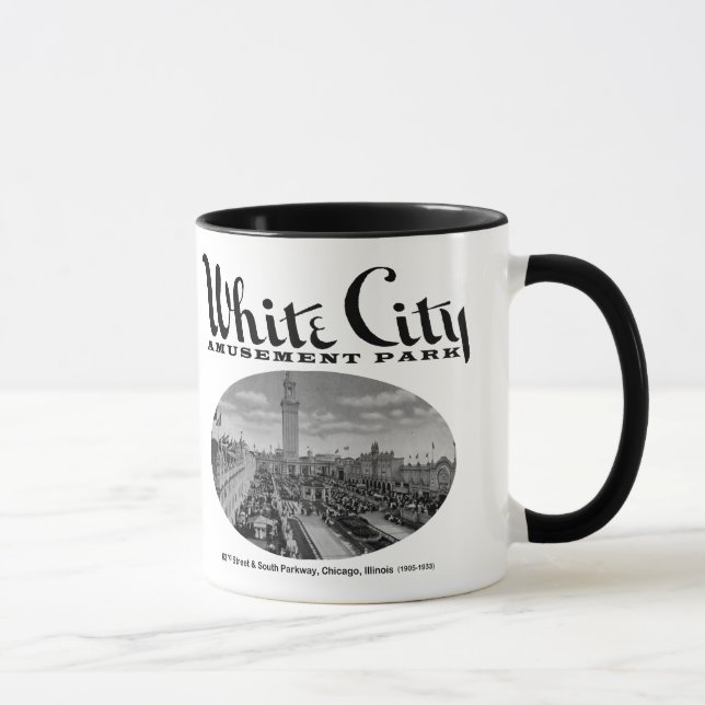 White City Amusement Park, Chicago, IL Mug (Right)