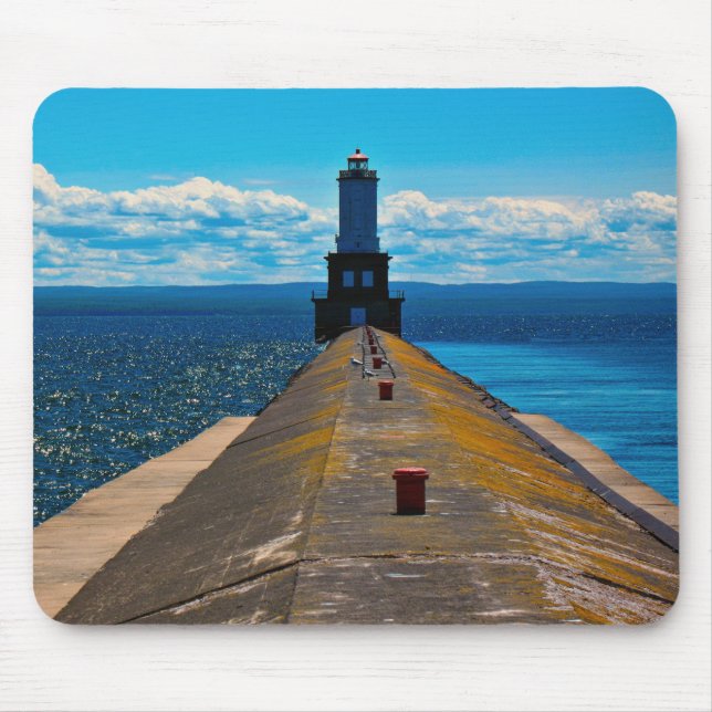 White City Lighthouse Mouse Mat (Front)