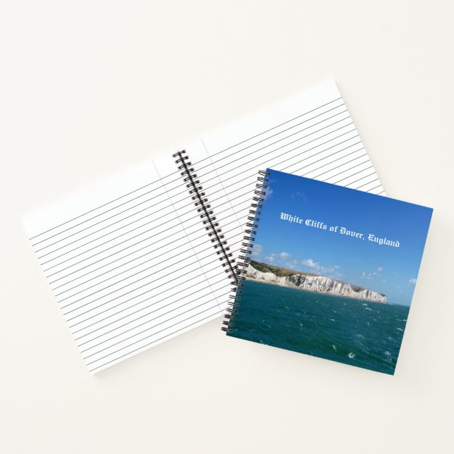 White Cliffs of Dover, England Notebook (Inside)