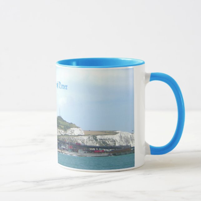 White Cliffs of Dover, England Souvenir Mug (Right)