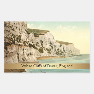 White Cliffs of Dover, Kent, England Rectangular Sticker