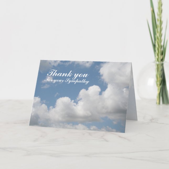 White Cloud Thank you (Front)