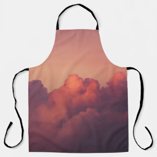 WHITE CLOUDS AND BLUE SKY APRON