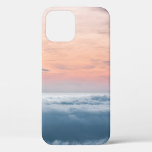WHITE CLOUDS DURING DAYTIME IN LANDSCAPE PHOTOGRAP iPhone 12 CASE