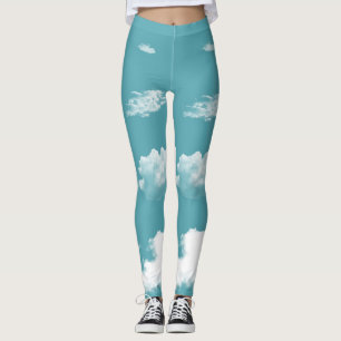 White Clouds Leggings