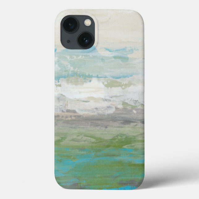 White Clouds Overlooking Beautiful Landscape Case-Mate iPhone Case (Back)