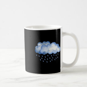 White Clouds Rain Drop Costume Christmas Halloween Coffee Mug