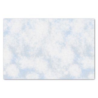 White Clouds & Sky Tissue Paper