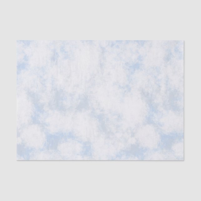White Clouds & Sky Tissue Paper (Front)